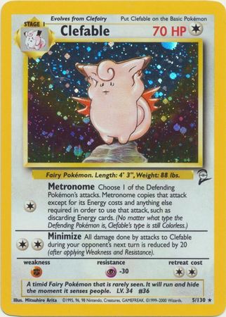 Clefable (Base 2 WoTC)