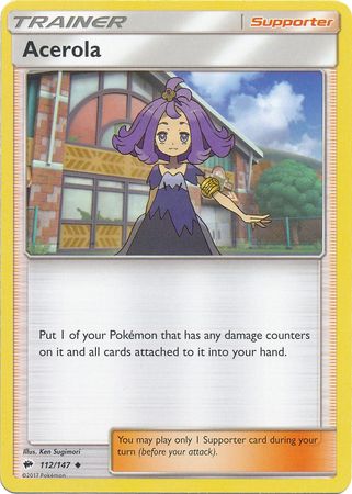 Acerola (Pokemon Sun & Moon Burning Shadows)