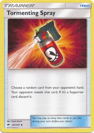 Tormenting Spray (Pokemon Sun & Moon Burning Shadows)
