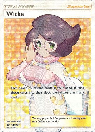 Wicke (Pokemon Sun & Moon Burning Shadows)
