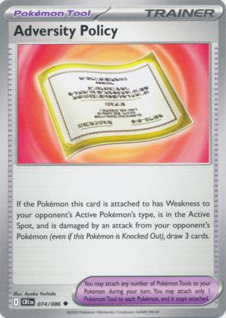 Adversity Policy (Pokemon Mega Evolution: Chaos Rising)