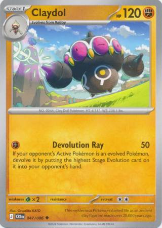 Claydol (Pokemon Mega Evolution: Chaos Rising)