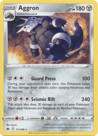 Aggron (Pokemon Sword & Shield: Chilling Reign)
