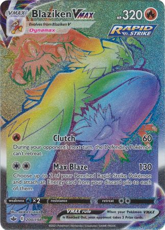 Blaziken VMAX (Pokemon Sword & Shield: Chilling Reign)