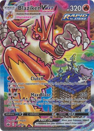 Blaziken VMAX (Pokemon Sword & Shield: Chilling Reign)