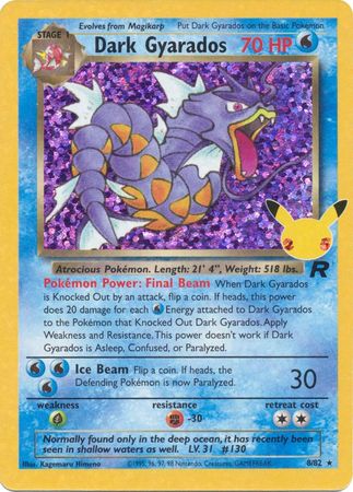 Dark Gyarados (Pokemon Celebrations Classic Collection)