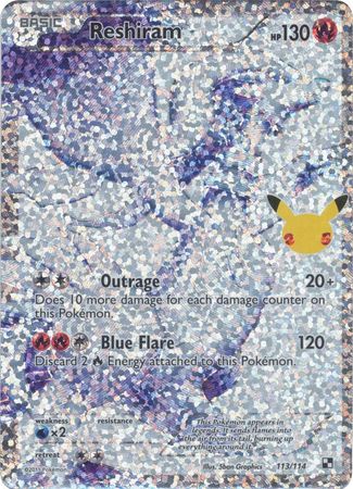 Reshiram (Pokemon Celebrations Classic Collection)