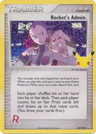 Rocket's Admin (Pokemon Celebrations Classic Collection)