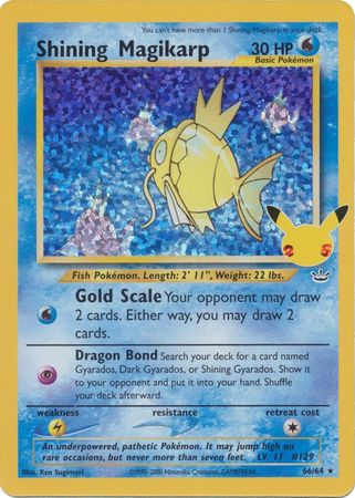 Shining Magikarp (Pokemon Celebrations Classic Collection)