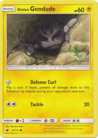 Alolan Geodude (Pokemon Sun & Moon Crimson Invasion)