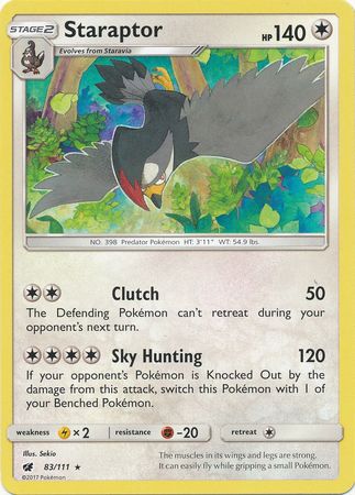 Staraptor (Pokemon Sun & Moon Crimson Invasion)