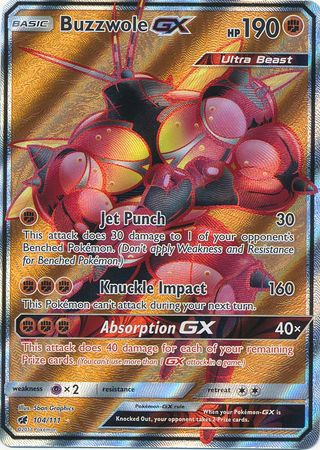 Buzzwole GX (Pokemon Sun & Moon Crimson Invasion)