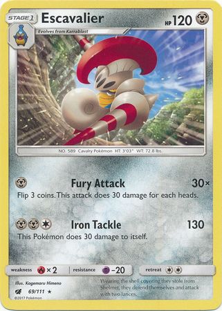 Escavalier (Pokemon Sun & Moon Crimson Invasion)