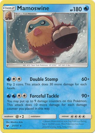 Mamoswine (Pokemon Sun & Moon Crimson Invasion)