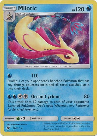Milotic (Pokemon Sun & Moon Crimson Invasion)