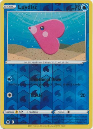 Luvdisc - Reverse Foil (Pokemon Crown Zenith)