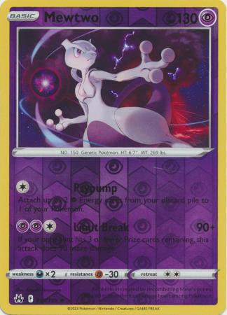 Mewtwo - Reverse Foil (Pokemon Crown Zenith)