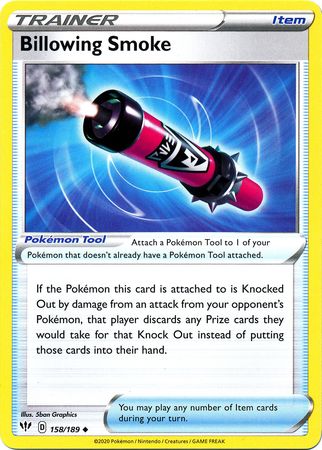 Billowing Smoke (Pokemon Sword & Shield: Darkness Ablaze)