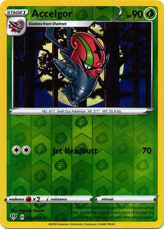 Accelgor - Reverse Foil (Pokemon Sword & Shield: Darkness Ablaze)
