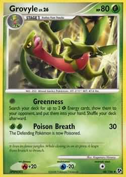 Grovyle (Diamond and Pearl Great Encounters Singles)