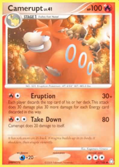 Camerupt (Diamond and Pearl Legends Awaken Singles)