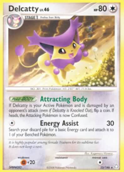 Delcatty  (Diamond and Pearl Legends Awaken Singles)