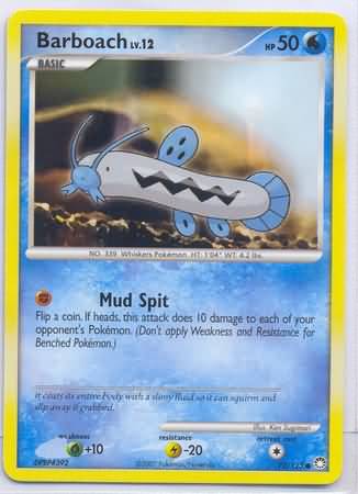 Barboach (Diamond and Pearl Mysterious Treasures Singles)