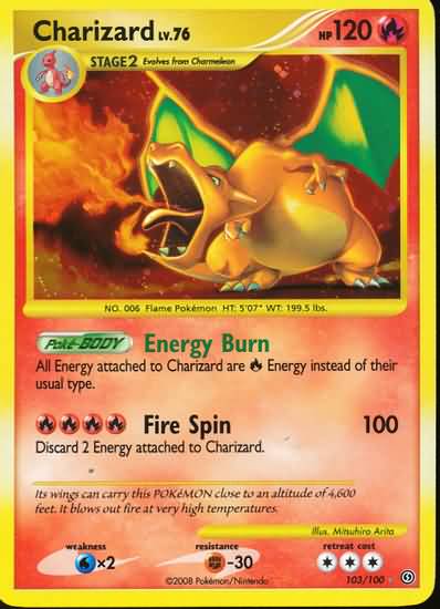 Charizard (Diamond and Pearl StormFront Singles)