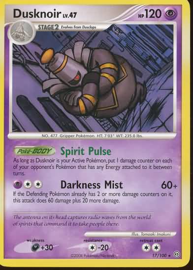 Dusknoir 2 (Diamond and Pearl StormFront Singles)