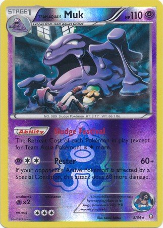 Team Aqua's Muk (Pokemon Double Crisis Rival Ambitions: Team Aqua vs Team Magma)