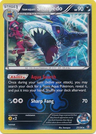 Team Aqua's Sharpedo (Pokemon Double Crisis Rival Ambitions: Team Aqua vs Team Magma)