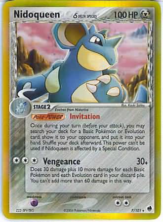 Nidoqueen (Delta Species)   (EX Dragon Frontiers)