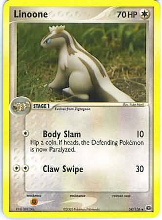 Linoone (EX Emerald Nintendo)
