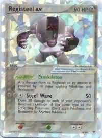 Registeel ex  (EX Hidden Legends Nintendo)