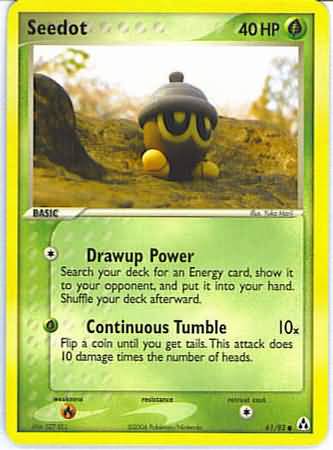 Seedot (EX Legend Maker Nintendo)