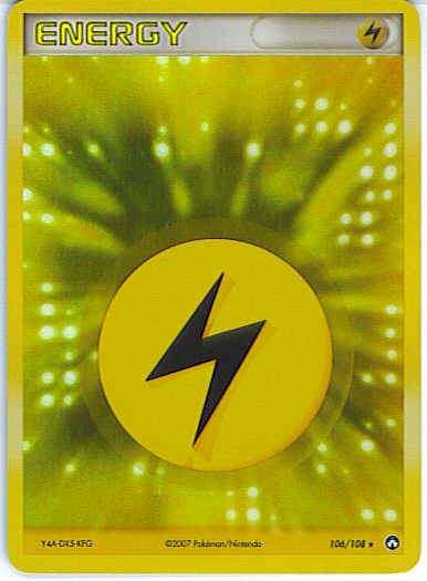 Lightning Energy (EX Power Keepers Nintendo)