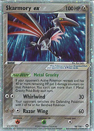 Skarmory ex (EX Power Keepers Nintendo)