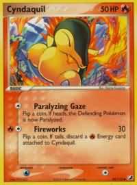 Cyndaquil  (EX Unseen Forces Nintendo)