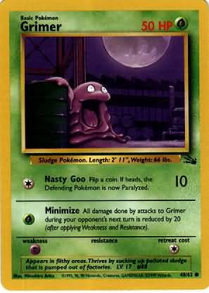 Grimer (Fossil WoTC)