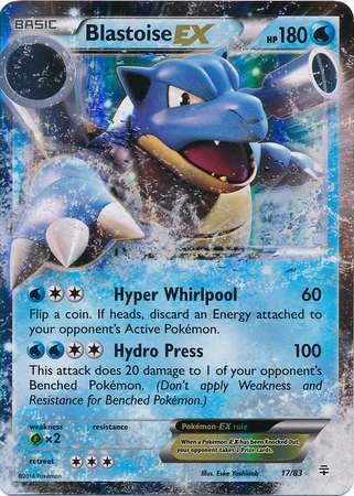 Blastoise EX (Pokemon Generations)