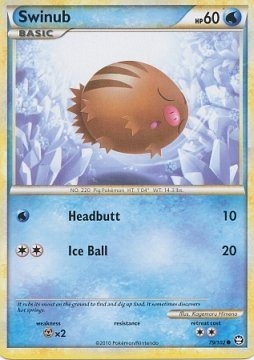 Swinub (Pokemon HS: Triumphant)