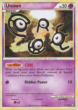 Unown (Pokemon HS: Triumphant)