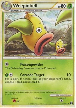 Weepinbell (Pokemon HS: Triumphant)