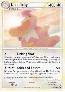 Lickilicky (Pokemon HS: Triumphant)