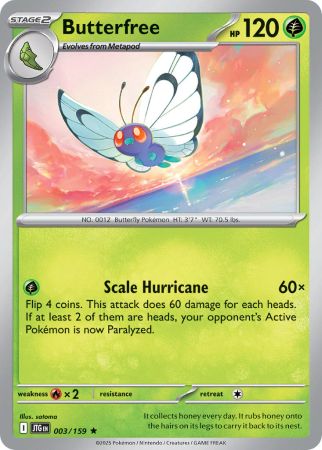 Butterfree (Pokemon Scarlet & Violet: Journey Together)
