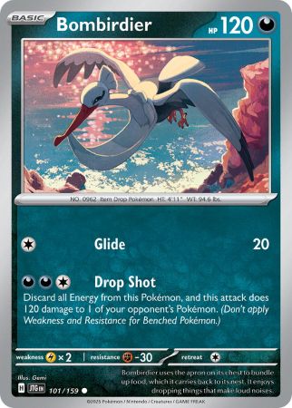 Bombirdier - Reverse Foil (Pokemon Scarlet & Violet: Journey Together)