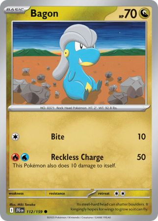 Bagon - Reverse Foil (Pokemon Scarlet & Violet: Journey Together)