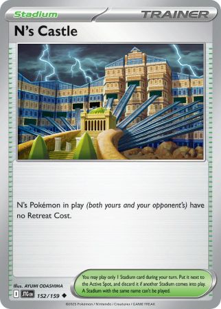 N's Castle - Reverse Foil (Pokemon Scarlet & Violet: Journey Together)