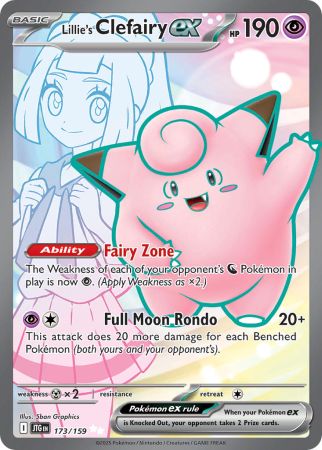 Lillie's Clefairy ex (Pokemon Scarlet & Violet: Journey Together)