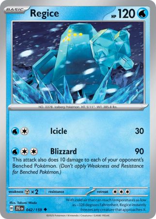 Regice (Pokemon Scarlet & Violet: Journey Together)